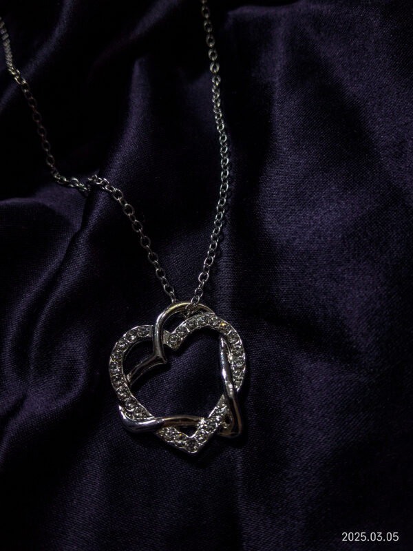 Everlasting Entwined Heart Necklace