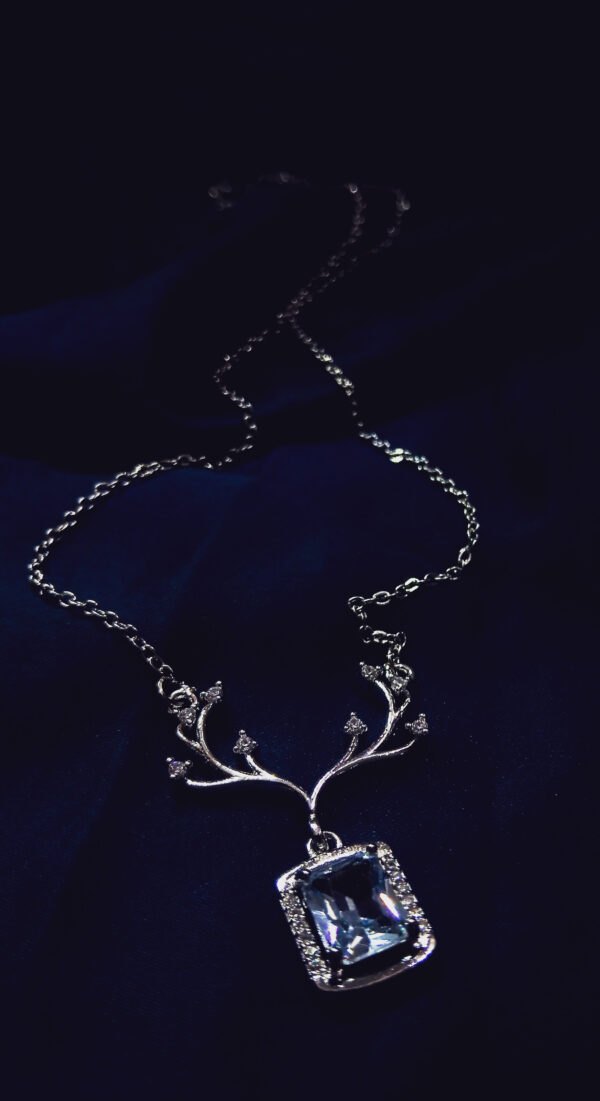 Celestial Frost Pendant