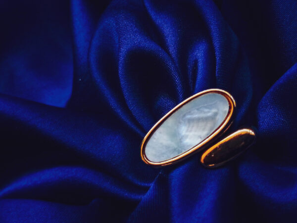Oval Mother of Pearl Ring